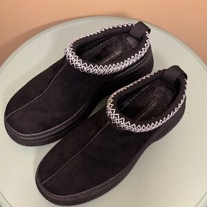 French Connection Black Slip-On Loafers